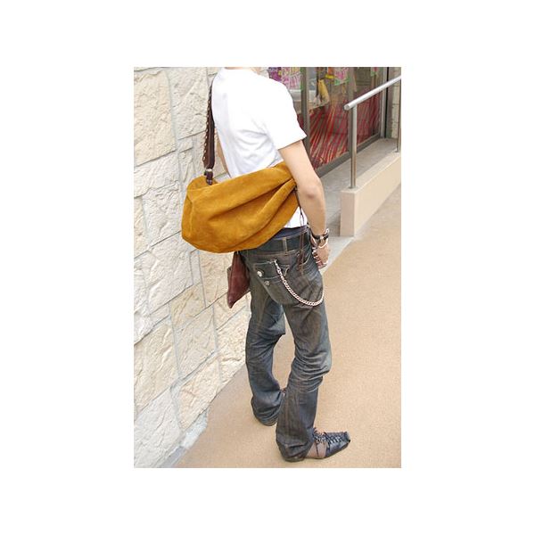 ★dean（ディーン） drow-string rucksack ショルダーバッグ Tabacco（茶）[21]