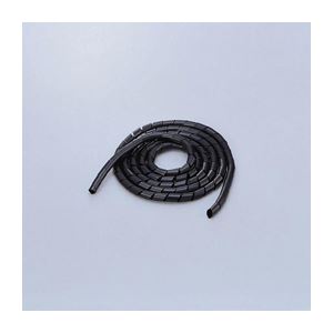 (まとめ)エレコム ゴチャゴチャな有線テレビを取り片づけるする熱電子管 BST-9BK【×10書き割り】[21]
