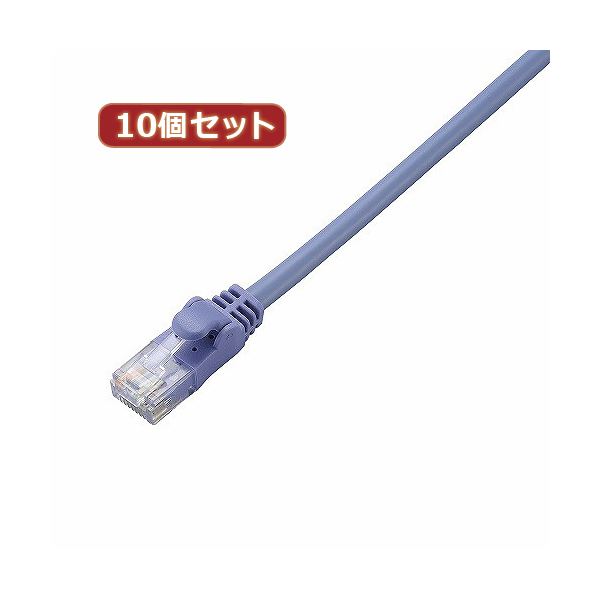 10個書き割り エレコム Cat6標準尺度ローカルエリアネットワーク有線テレビ LD-GPN／BU1X10[21]