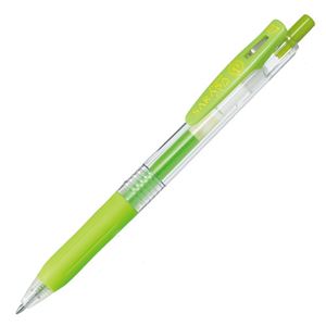 (まとめ) ゼブラ ゲルインクボールペン サラサクリップ 0.7mm ライトグリーン JJB15-LG 1本 【×60セット】[21]