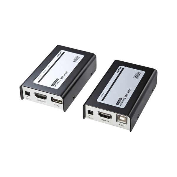 サンワサプライ HDMI+USB2.0エクステンダー VGA-EXHDU[21] その他-パソコン・周辺機器