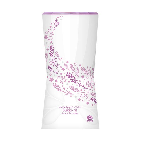 （まとめ）アース製薬 室内用便器のスッキーリ！アロマラベンダー 400ml 1個 【×30仕掛ける】[21]