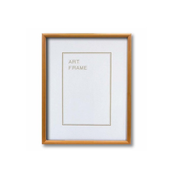 〔 木製額 〕 デッサン額 四ツ切サイズ 424×348mm ナチュラル UVカットアクリル 木製 フレーム 額縁 額[21]