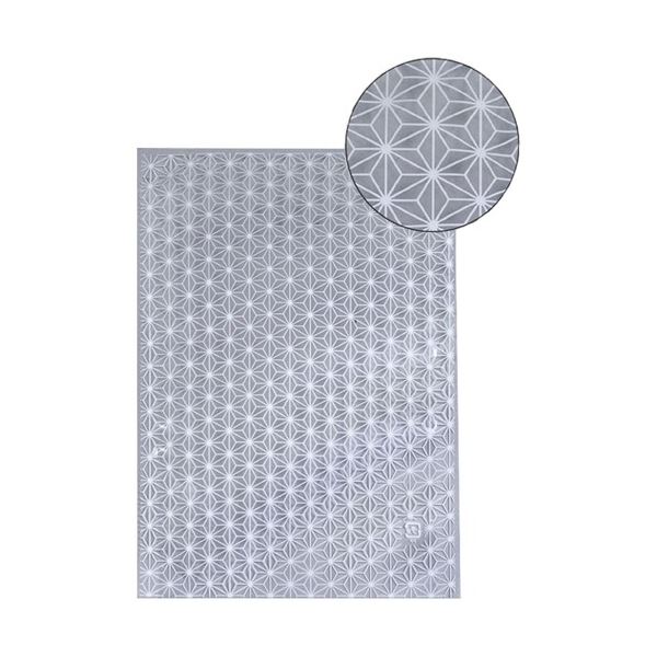 明和産商 バリアー性 和柄印刷三方袋 BX-1420H 麻の葉 140×200mm 009-381 1箱(3000枚)[21]