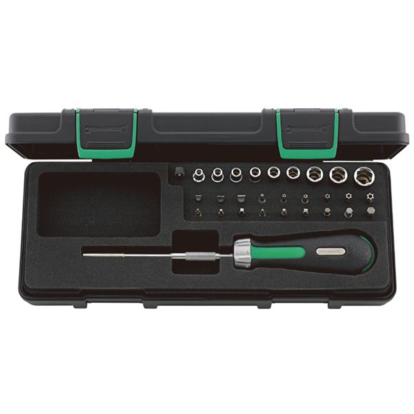 STAHLWILLE スタビレー 4008/27/1R（KN） ラチェットドライバー セット 96182203 工具 ツール DIY 作業工具 道具 ドライバー[21]