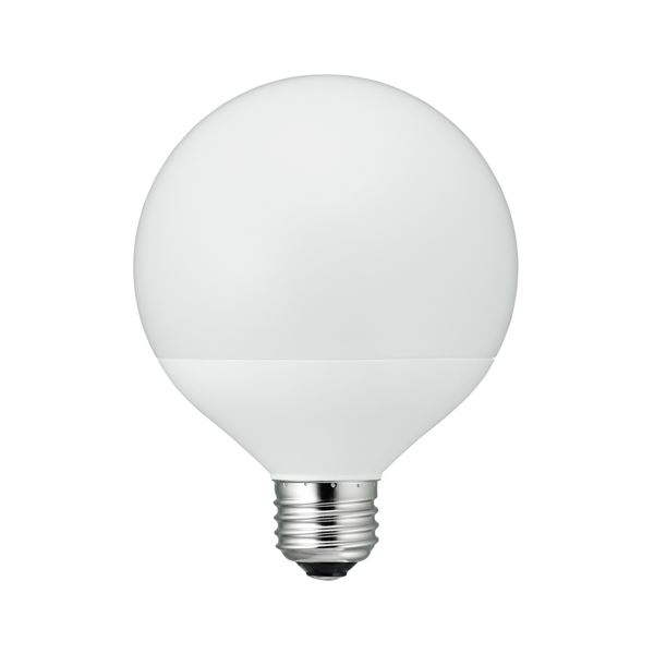 5個セット YAZAWA G95ボール形LED 100W相当 E26 N色 LDG13NG95X5[21]