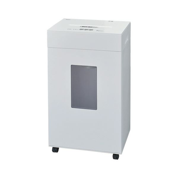 ナカバヤシ パーソナルシュレッダー ダストレス A4 マイクロカット NPS-MDL01W 1台[21]