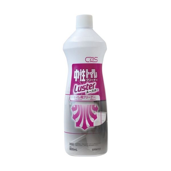 (まとめ) シーバイエス 中性トイレクリーナー ルースター 800ml 1本 【×30セット】[21]