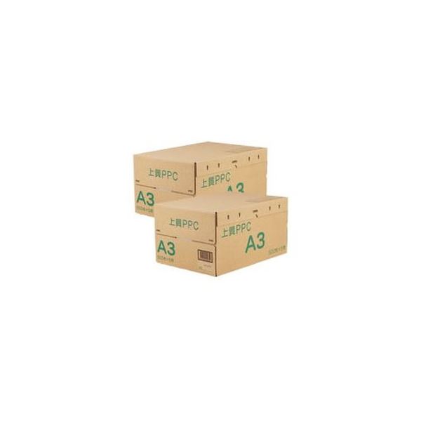 (まとめ）上質PPC用紙 NY A3 1セット(5000枚:2500枚&times;2箱)【&times;3セット】[21]｜家具・インテリア雑貨　カグール