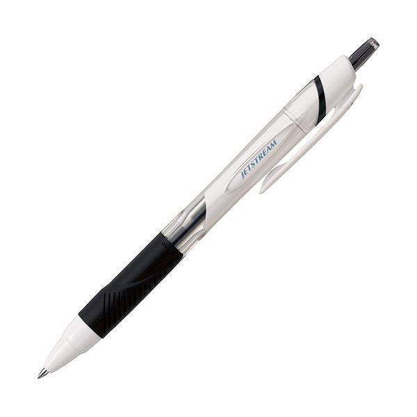 （まとめ）三菱鉛筆 油性ボールペン ジェットストリーム 0.5mm 黒 SXN15005.24 1セット（10本） 【×5セット】[21]
