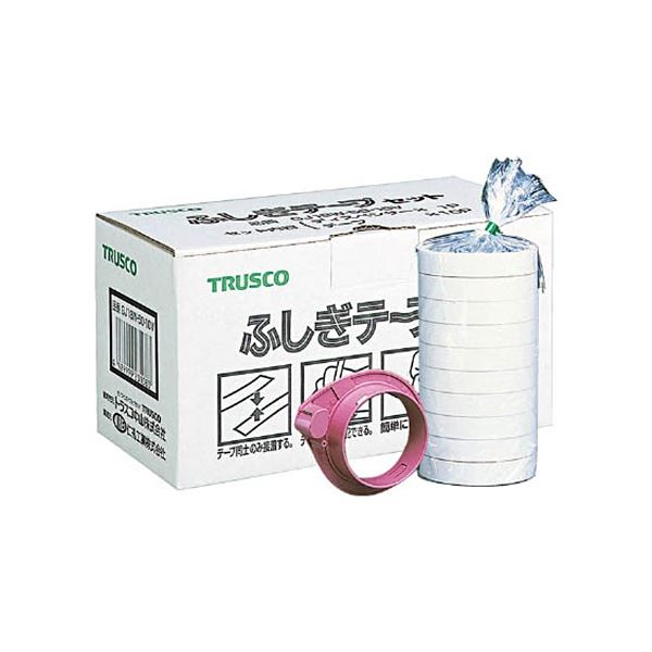 TRUSCO ふしぎテープ 幅18mm×長さ50m GJ18W-50-10V 1パック(10巻)[21]