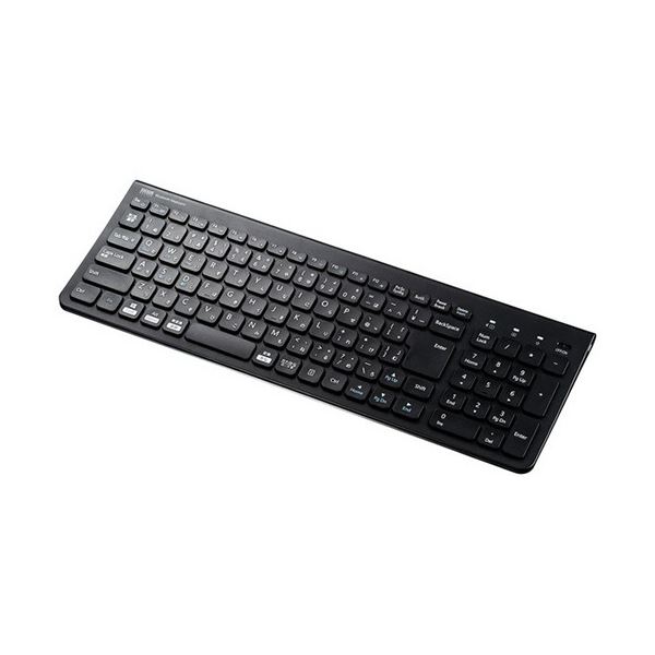 サンワサプライ Bluetooth スリムキーボード ブラック テンキー付き SKB-BT31BK 1台 [21]