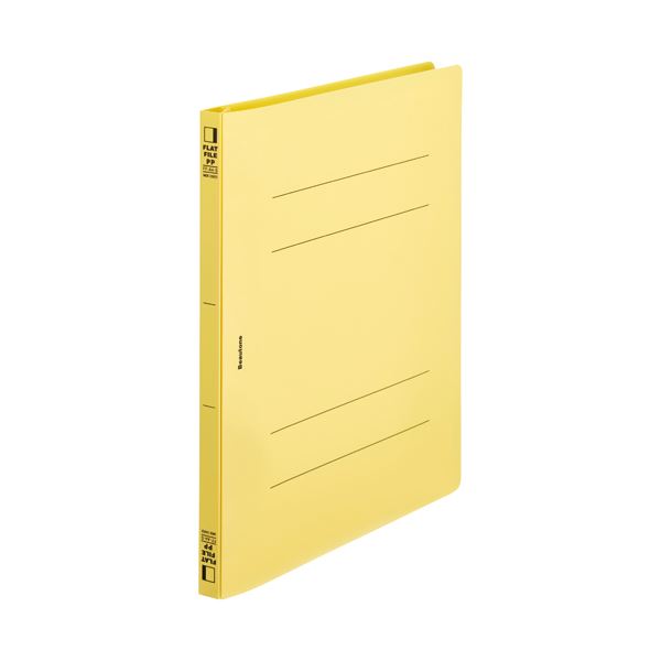 (まとめ）ビュートン 滑っこいF PP 上表紙W A4S FF-A4SHW-Y 10冊【×5書き割り】 [21]
