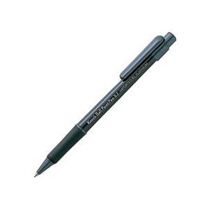 (まとめ) TANOSEE ノック式油性ボールペン 0.7mm 黒 業務用パック 1箱（10本） 【×30セット】[21]