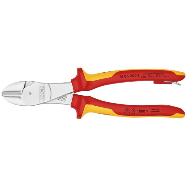 コード クニペックス KNIPEX 7005-180TBK 斜ニッパー 落下防止の通販はau PAY マーケット - リトルウィングストア