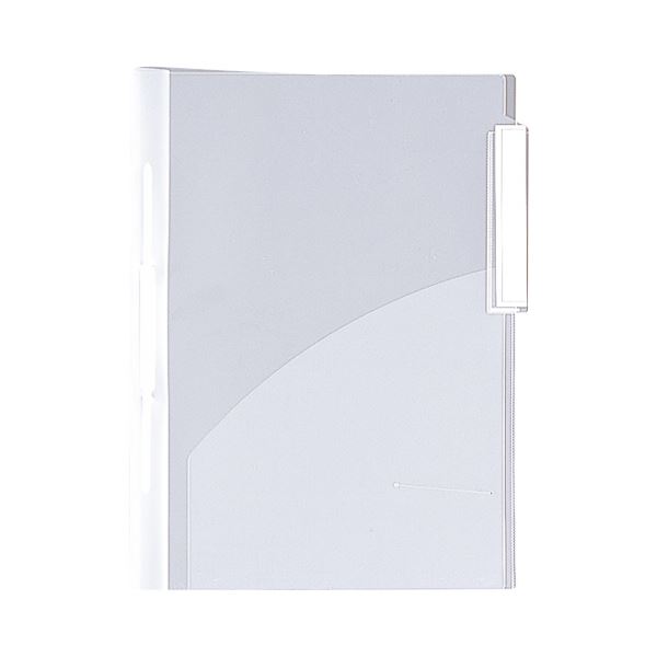 ライオン事務器 カルテフォルダー片面ポケット タテインデックス A4タテ 2穴 ファスナー付 KF-1PT-50P 1パック（50冊）[21]