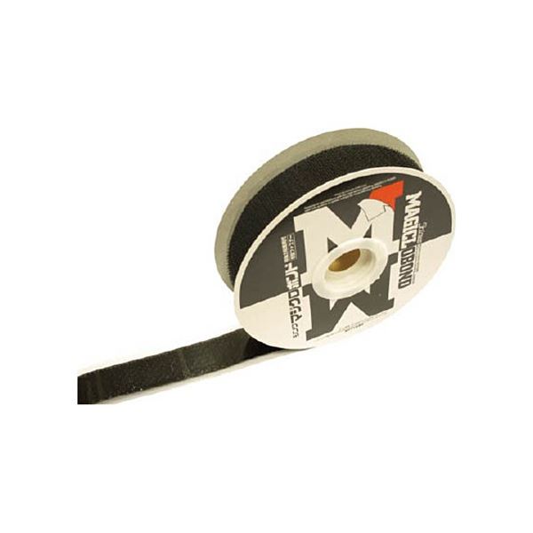 伸和 マジクロボンド オス 強粘着付 25mm×5m 黒 1K2L5UC-255-BK 1巻[21]