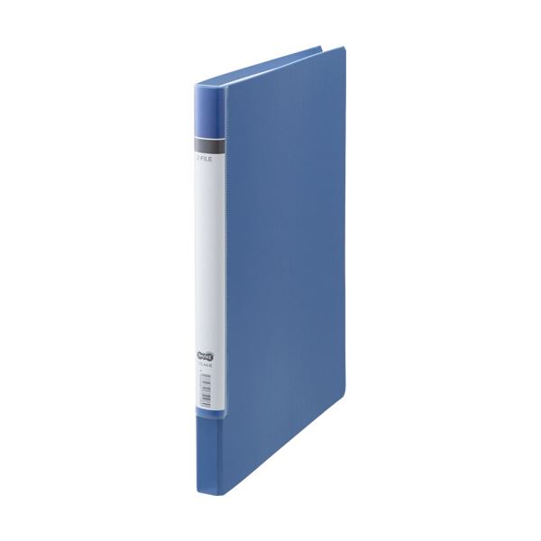 (まとめ) TANOSEE Z整理保存用具(貼り背部分)ロング手合い 青 1仕掛ける(10冊)  【×5仕掛ける】[21]