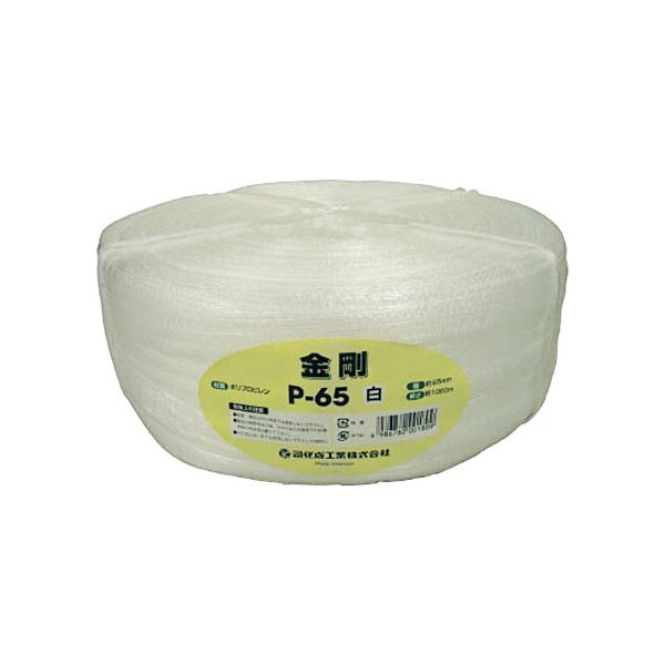 (まとめ) 司化成工業 ツカサ 手結束用PP縄(ツカサテープ) P-65 1巻 【×5セット】[21]
