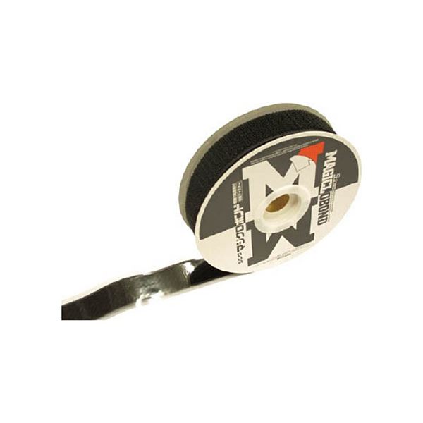 伸和 マジクロボンド メス 強粘着付 25mm×5m 黒 2W3L5UC-255-BK 1巻[21]