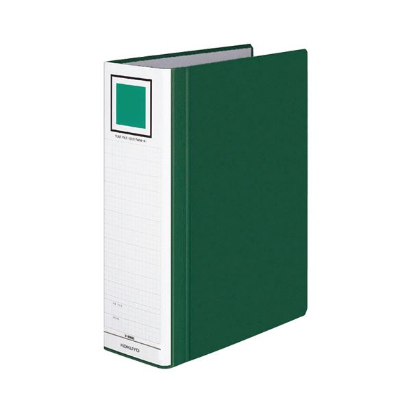 (まとめ) コクヨ 熱電子管整理保存用具(エコツインR) A4タテ 800枚封じ込める 背幅95粍 緑 フ-RT680G 1冊  【×10書き割り】[21]