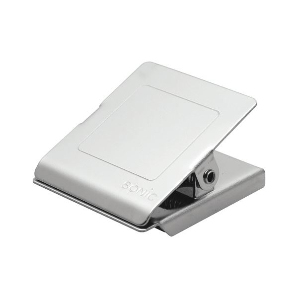 （まとめ）ソニック ステンレスマグネットクリップ M 口幅36粍 CP-1094 1個 【×30書き割り】[21]