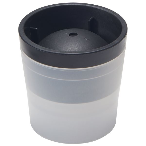 〔40個書き割り〕 製氷皿 製氷器 差しわたし7.5×高さ12.5糎 黒いこと スタッキング可 丸氷 俺の丸氷 勝手もと 勝手もと[21]