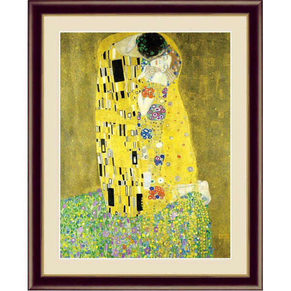 〔 グスタフ・クリムトの代表作 〕 F4号 接吻 クリムト展 ウィーンと日本 GUSTAV KLIMT グスタフ クリムト[21]