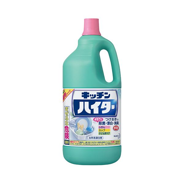 (まとめ) 名取り草 キッチンハイター 特大 2500ml 1本  【×10書き割り】[21]