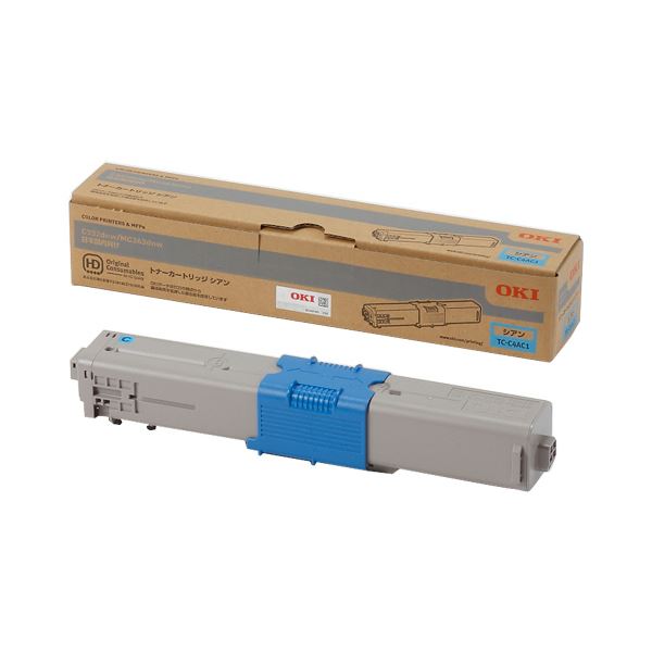 沖データ トナーカートリッジ シアン TC-C4AC1 1個[21] 11,197円