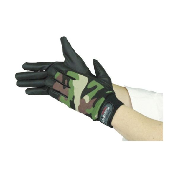 (まとめ) おたふく手袋 ピーユーウェーブ 偽装 LL K-18-ME-LL 1双 【×10仕掛ける】[21]