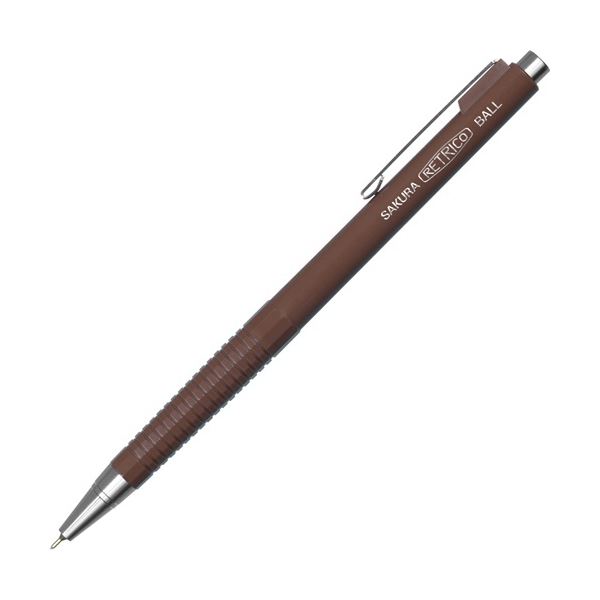 (まとめ) 櫻クレパス 油性ボールペン レトリコボール 0.4粍 黒茶赤銅色 NOB304R#148 1本 【×30書き割り】[21]