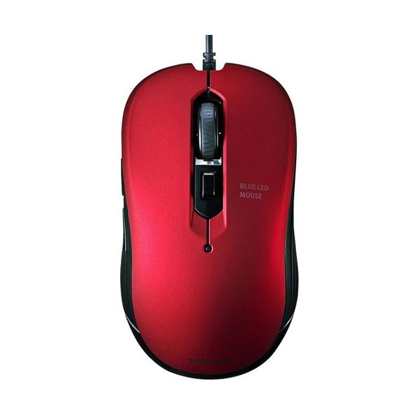 (まとめ) サンワサプライ 有線青色LED二十日鼠赤いこと MA-BL114R 1個 【×10仕掛ける】[21]