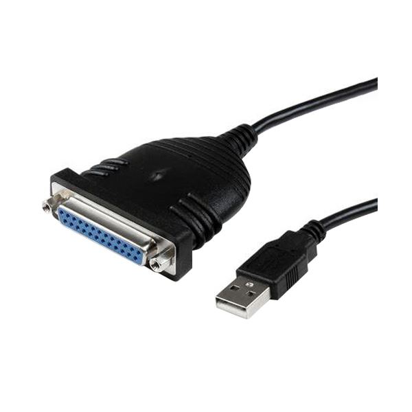 （まとめ）StarTech.com USB-含み（D-Sub25いの一番）プリンタアダプタケーブル ZU2003S 1.8m ICUSB1284D25 1本 【×3書き割り】[21]