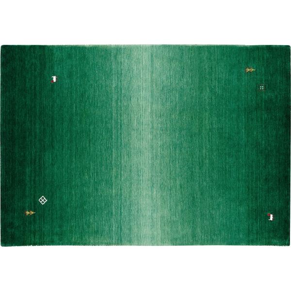 防炎 ラグマット/絨毯 【約140&times;200cm グリーン】 ホットカーペット対応 『クレアギャベ』 プレーベル【代引不可】 [21]｜家具・インテリア雑貨　カグール