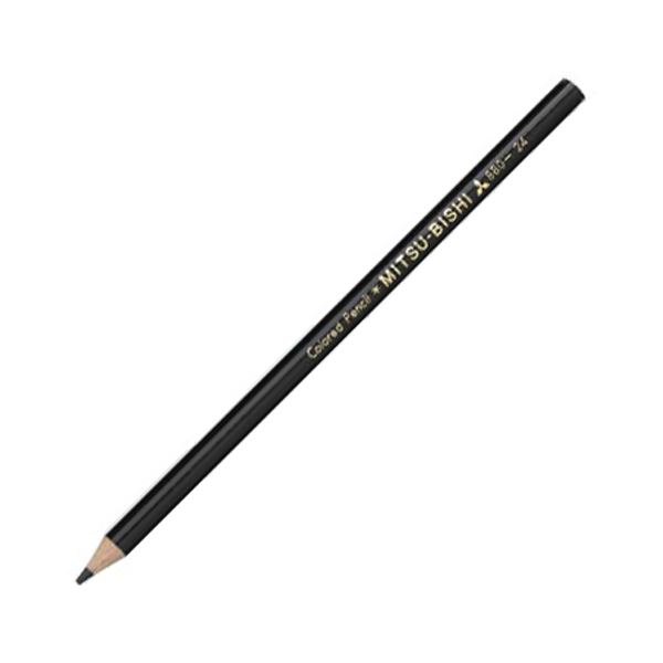 (まとめ) 三菱鉛筆 色鉛筆880級 黒K880.24 1十二  【×30仕掛ける】[21]