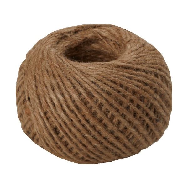(まとめ) TRUSCO 荷造り用麻ひも 3mm×100m TARP3-100 1巻 【×20書き割り】[21]
