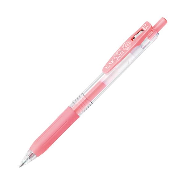 (まとめ) ゼブラ ゲルインクボールペン サラサゼムクリップ 0.5粍 牛乳赤いこと JJ15-MKR 1本  【×100仕掛ける】[21]