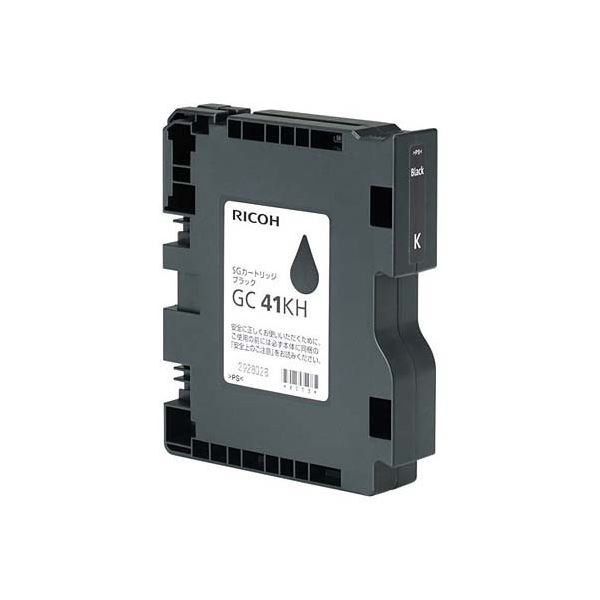 リコー SGカートリッジ GC41KHブラック Lサイズ 515825 1個[21]