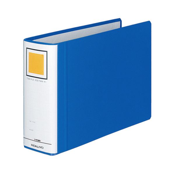 (まとめ) コクヨ 熱電子管整理保存用具(エコツインR) B5ヨコ 600枚封じ込める 背幅75粍 青 フ-RT666B 1冊  【×10書き割り】[21]