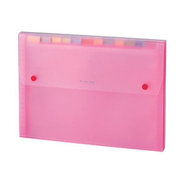 (まとめ) セキセイ 書きもの整理保存用具 A4 13隠し SSS-1212-21さくら色 1冊  【×30書き割り】[21]