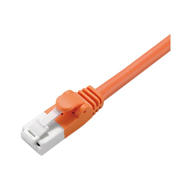 (まとめ) エレコムCat5e相応うツメ折れ押しとどめるローカルエリアネットワーク有線テレビ オレンジ色 5m LD-CTT/DR5/RS 1本 【×30書き割り】[21]