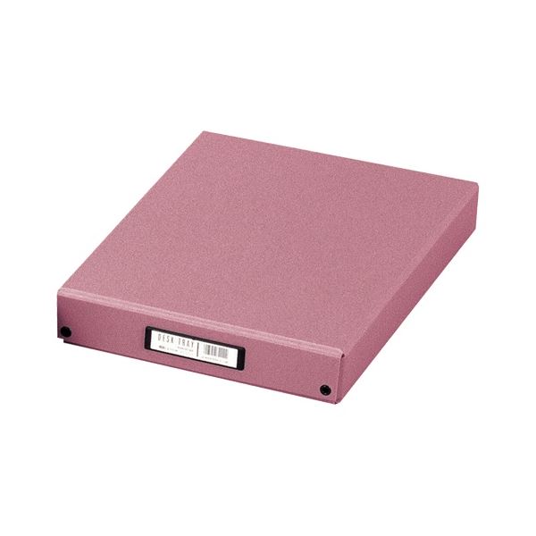リヒトラブ デスクトレー B4 ローズピンク A-713 1セット(5個)[21]