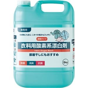 （まとめ）ロケット花火石ケン お召しもの用O系漂白剤剤 御役目用5kg 1本【×10仕掛ける】[21]