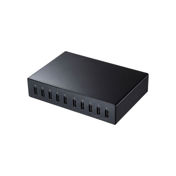 サンワサプライ USB充電器(10ポート・合計20A・高耐久タイプ) ACA-IP68 [21]