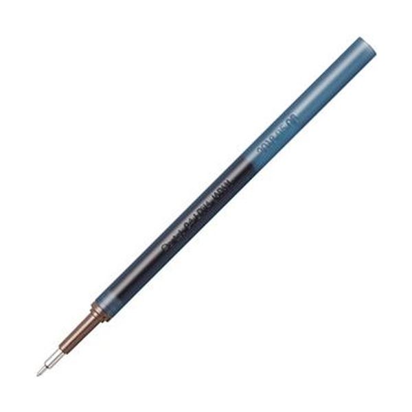 （まとめ）ぺんてる ゲルインキボールペン ノック式エナージェル インフリー 替芯 0.4mm ブルー ブラック XLRN4TL-CA 1セット（10本）【×20セット】[21]