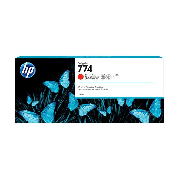 HP 774 インクカートリッジクロムレッド P2W02A 1個 [21]