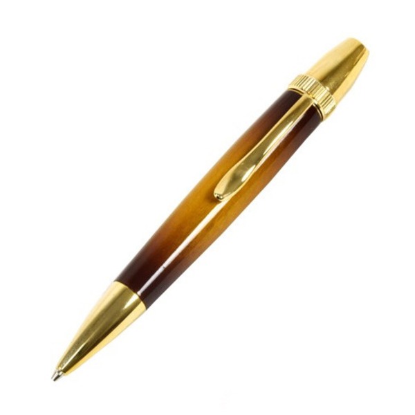 サンバースト ボールペン/文房具 【桜 桜んぼう白木 パーカー手合い】 芯：0.7粍 日本製 文具 『Air Brush Wood Pen』 [21]