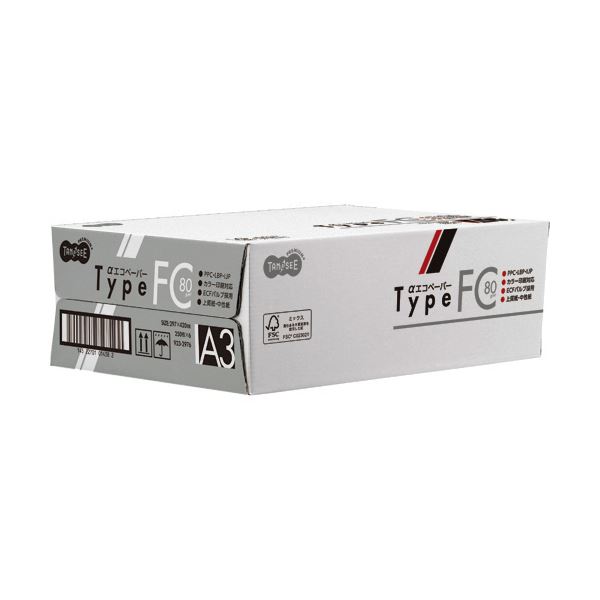 TANOSEE αエコ調査報告手合いFC A3 標準尺度 80g 1仕掛ける(1500枚:250枚×6冊)[21]