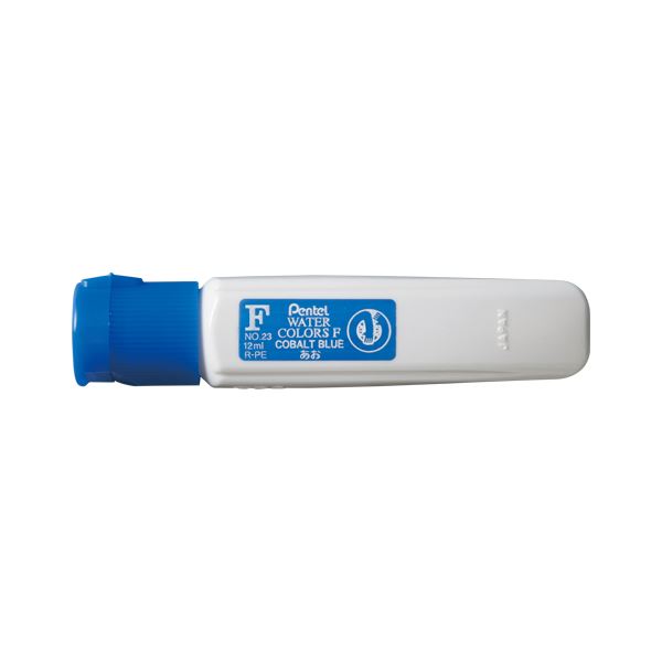 （まとめ） ぺんてる エフ水彩 単色 12ml ポリチューブ入り WFCT あお 【×30セット】[21]